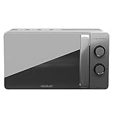 Cecotec Forno a Microonde ProClean 3060 Mirror da 20 Litri, 700 W, rivestimento Ready2Clean per una migliore pulizia, tecnologia 3DWave, Desgin conn porta a specchio